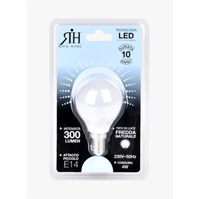 Royal Home Lampadina Led Luce Fredda Sfera 30W