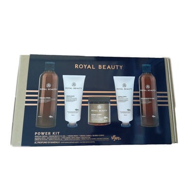 Royal Beauty Uomo Cofanetto Kit Corpo 5pz	
