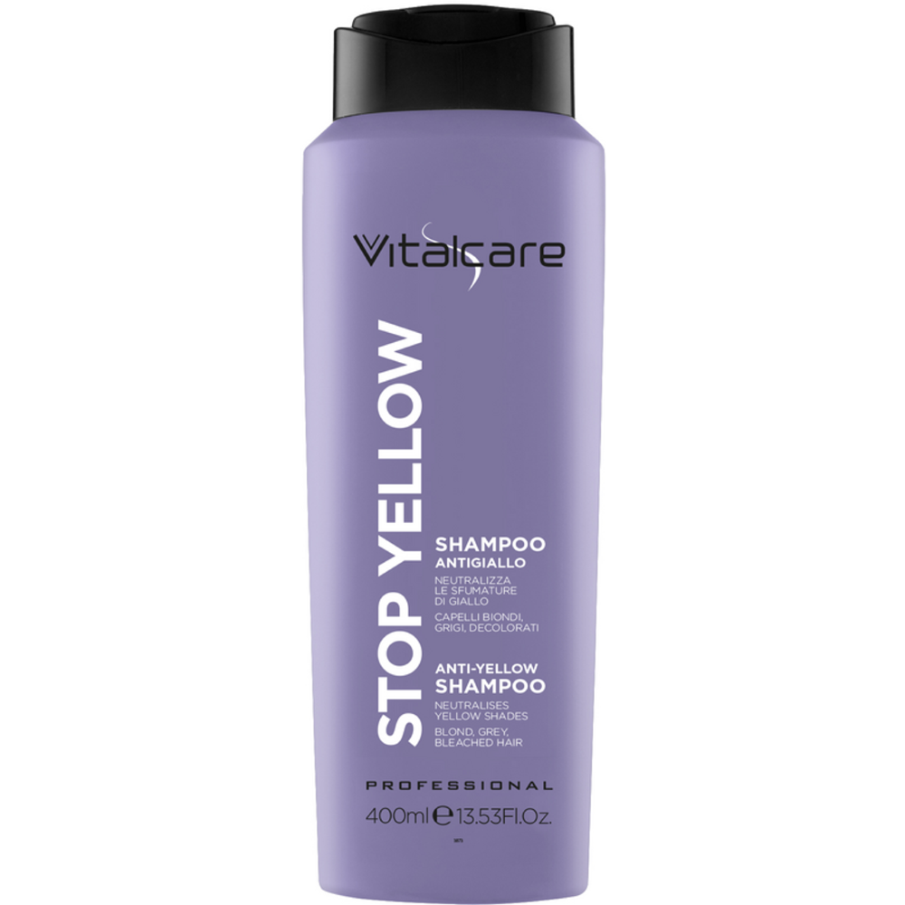 Vitalcare Shampoo Stop Yellow 400ml, , large