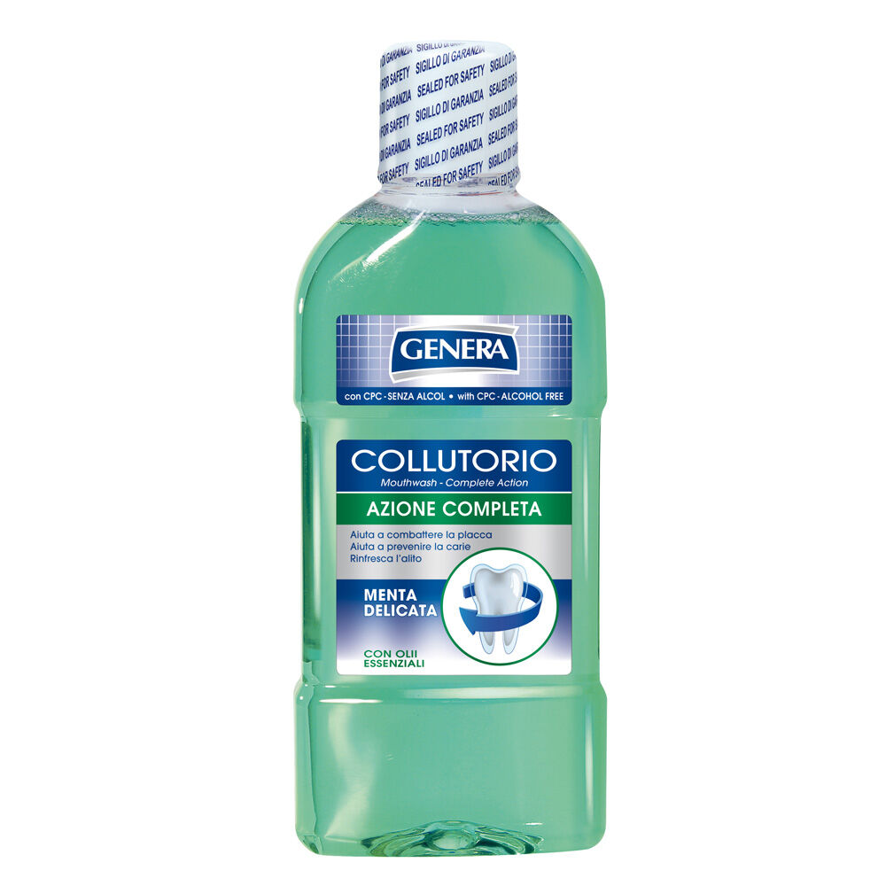 Genera Collutorio Menta Delicata Azione Completa 500ml, , large