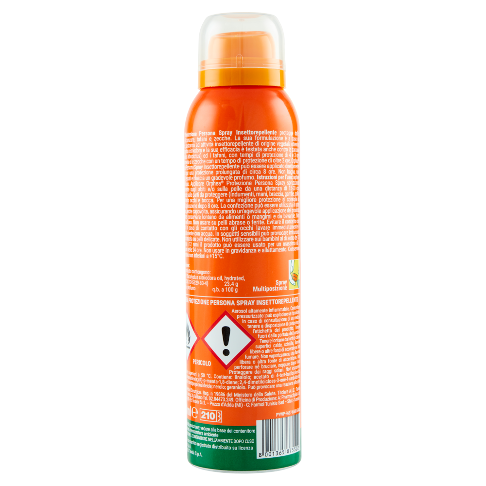 Orphea Spray Antipuntura Safari Formula 100 ml, , large
