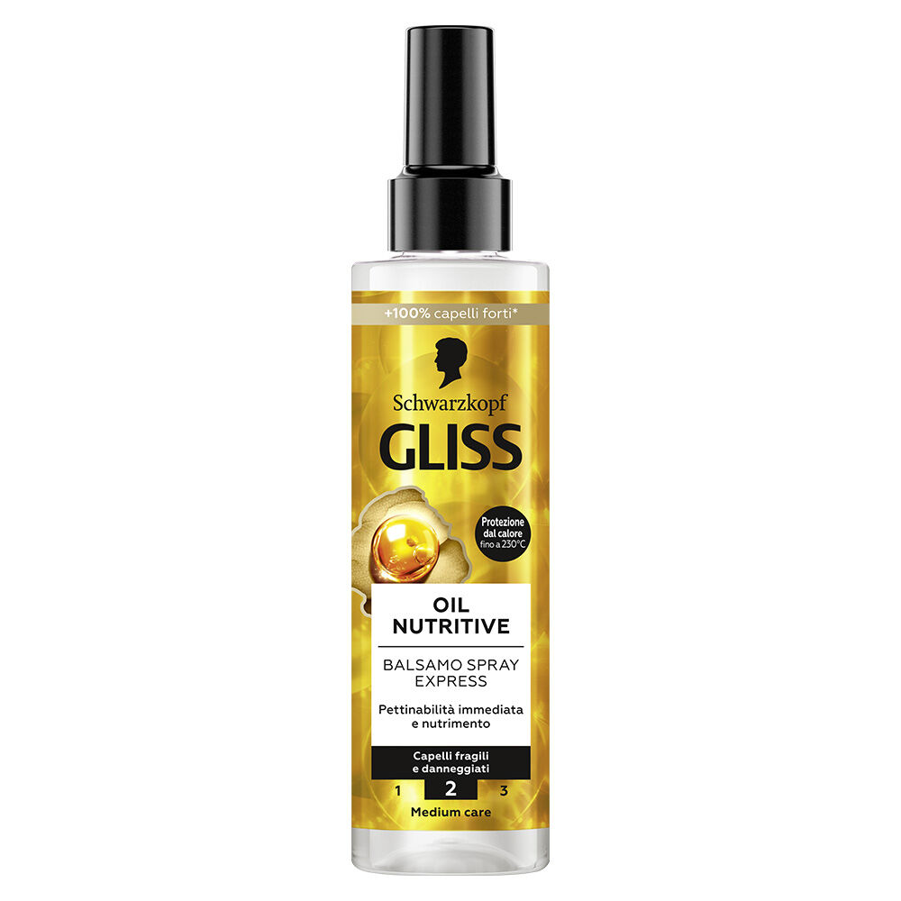 Gliss Oil Nutritive Balsamo Spray Express 200ml, , large