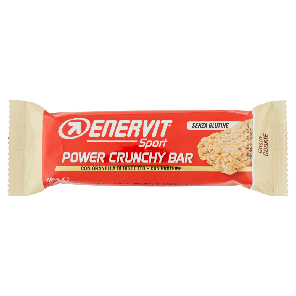Enervit Sport Power Crunchy Bar Gusto Cookie 40 g - -