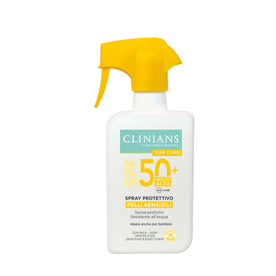 Clinians Solare Spray Trigger Protettivo Pelli Sensibili Spf50+ 250ml