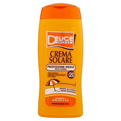 Delice Solaire Crema Solare Spf 20 250 ml