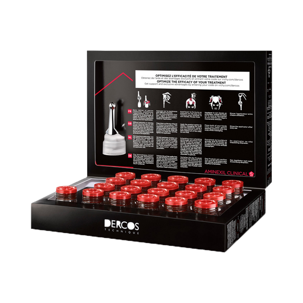 Vichy Dercos Aminexil Trattamento Anticaduta Uomo 21 Fiale - --image