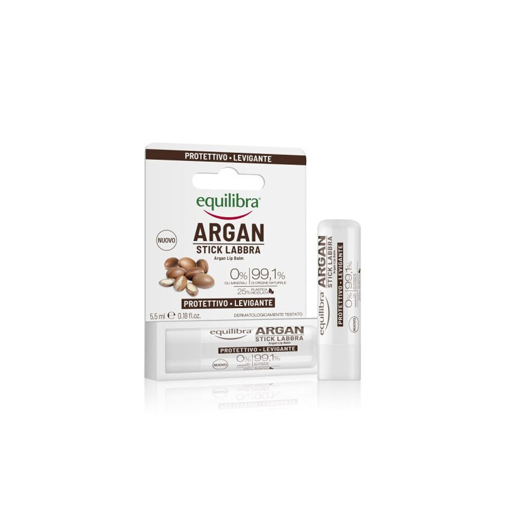 Equilibra Argan Stick Labbra Protettivo - Levigante 5,5 ml, , large