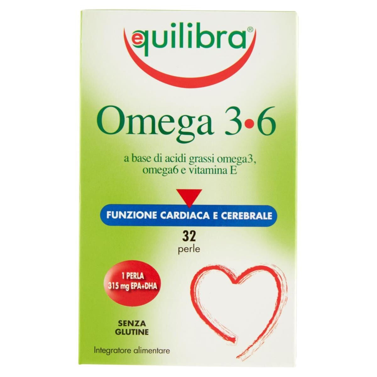 Equilibra Omega 3-6 Integratore Benessere Cardiovascolare 32 Perle - Immagine 4