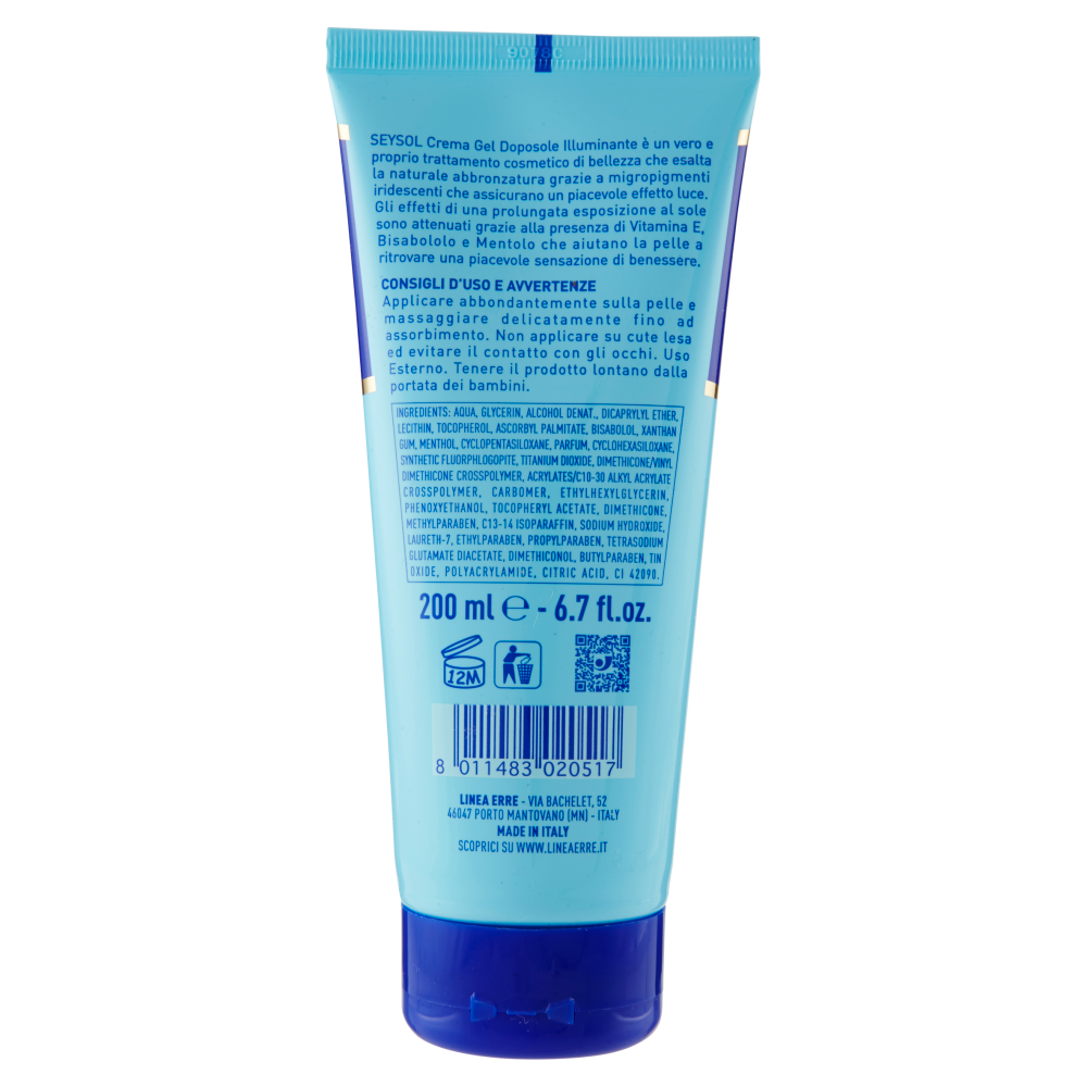 Seysol Crema-Gel Doposole Illuminante 200 ml, , large