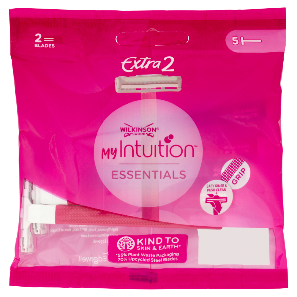 Wilkinson Extra 2 Essential Sensitive Rasoi Monouso (5 pezzi), , large