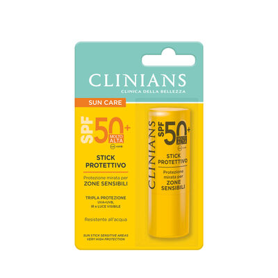 Clinians Stick Protettivo Zone Sensibili SPF 50+ 12ml