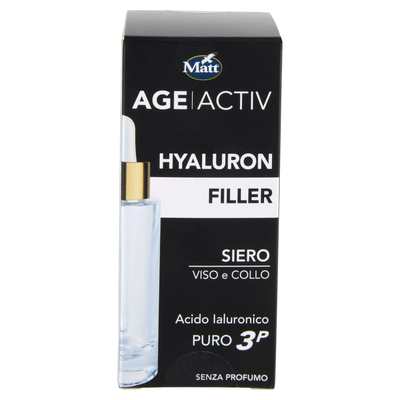 Matt Age Activ Hyaluron Filler Siero Acido Ialuronico Puro 3P 30 ml