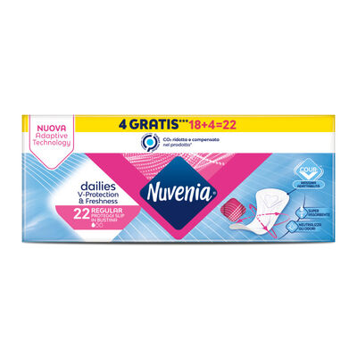 Nuvenia Ripiegati 18 + 4 Proteggi Slip