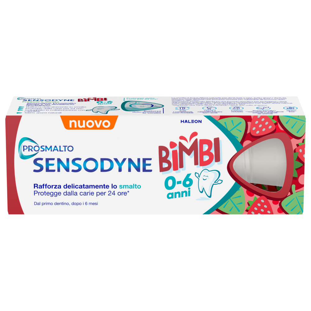 Sensodyne Prosmalto Bimbi Dentifricio per Bambini 0-6 anni 50 ml, , large