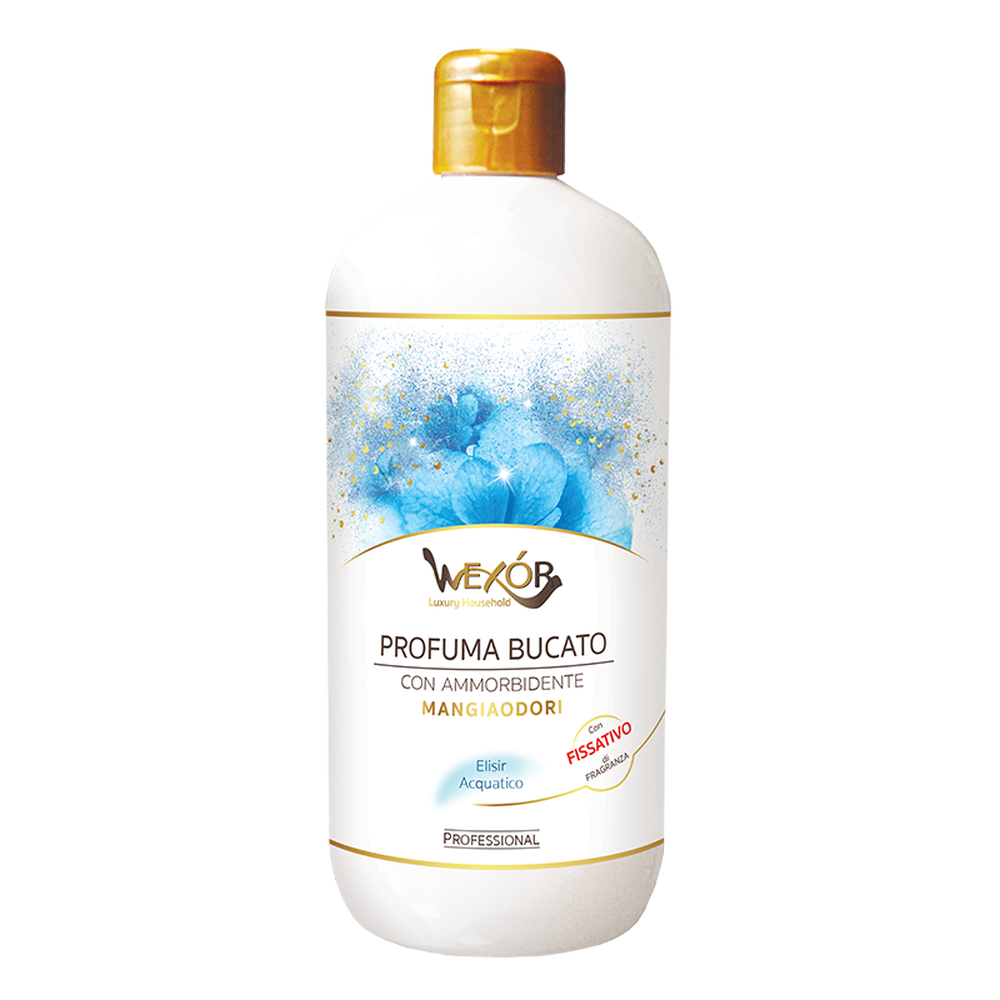 Wexor Profuma Bucato con Ammorbidente Acquatico 550ml, , large