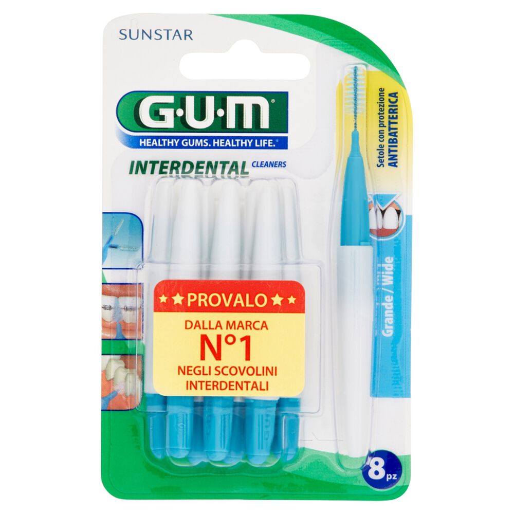 Gum Interdental Cleaners Grande 8 Pezzi, , large