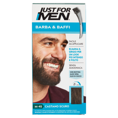Just For Men Barba & Baffi M-45 Castano Scuro