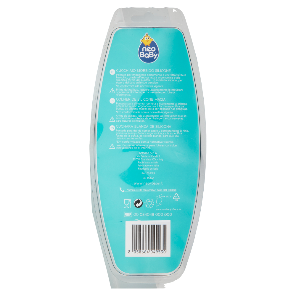 Neo Baby Cucchiaio Morbido 6m+ Verde, , large