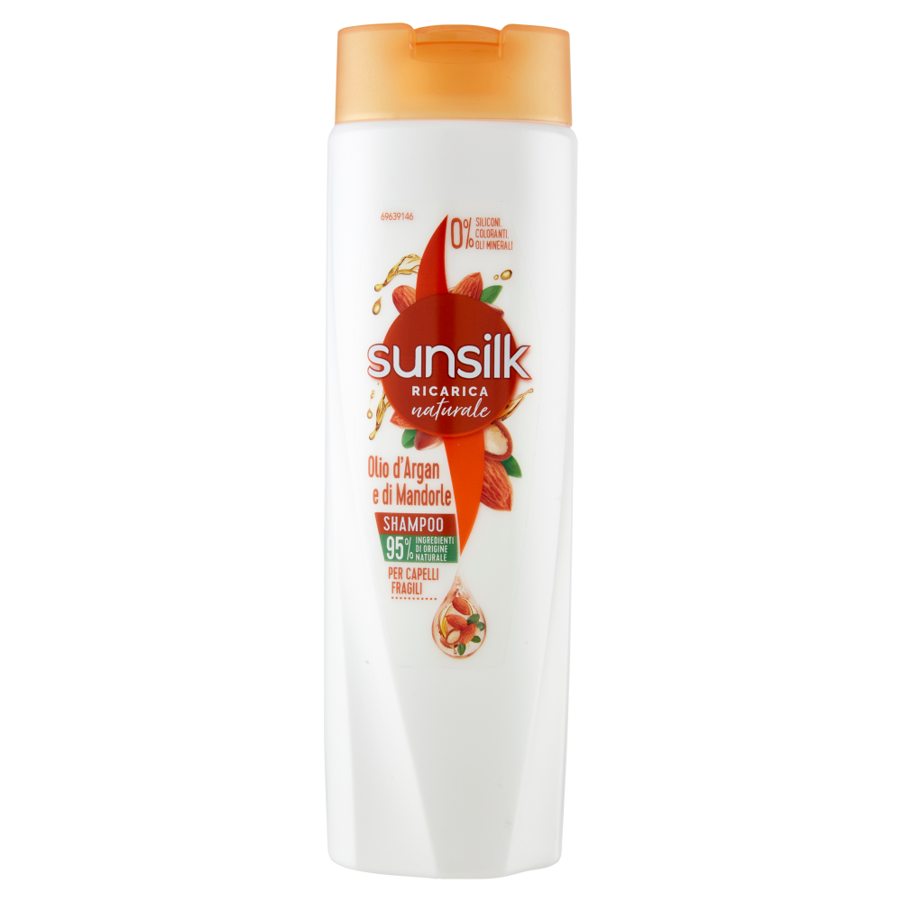 Sunsilk Ricarica Naturale Anti-Rottura Shampoo 250 ml - - - Immagine 1