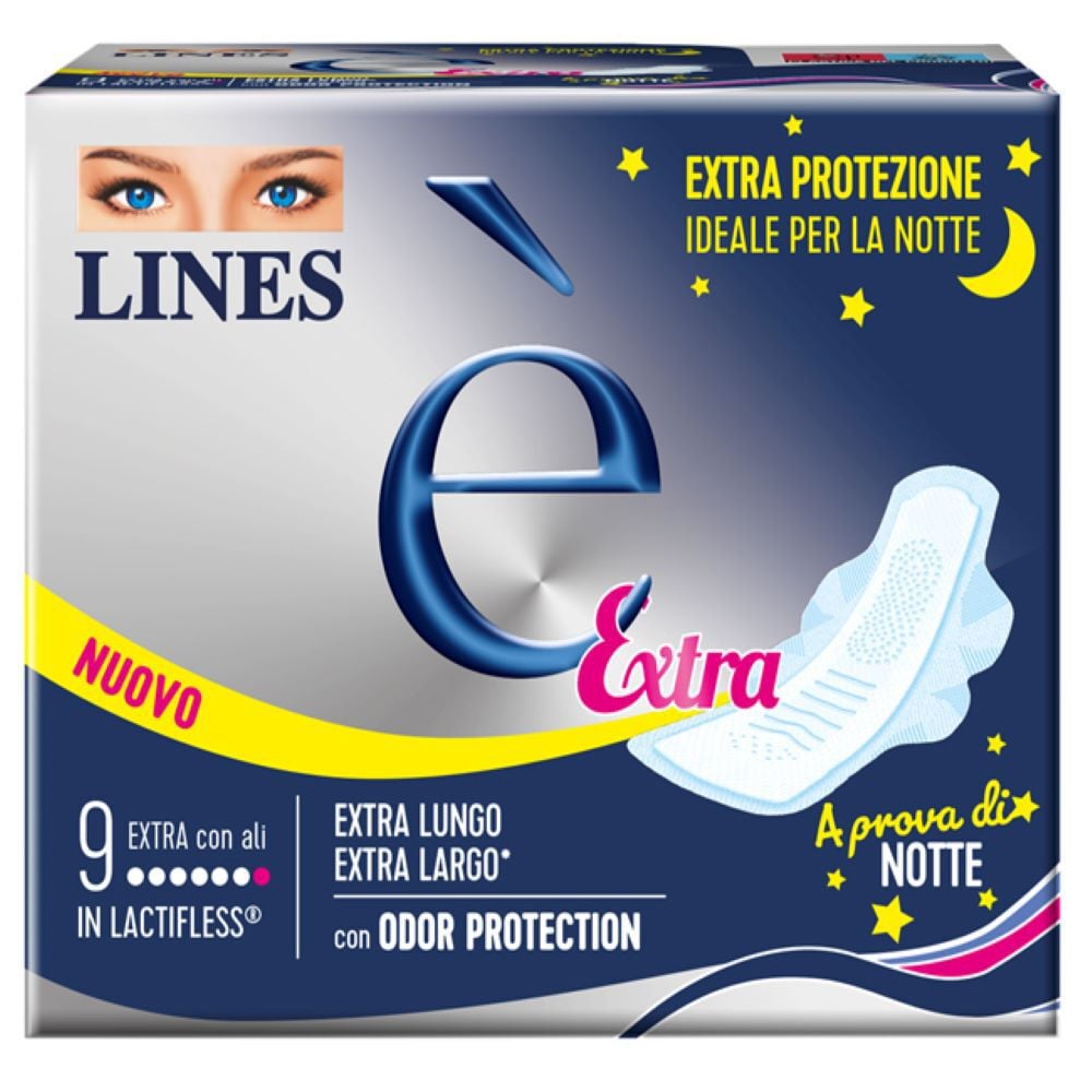 Lines è Extra 9 Assorbenti - -
