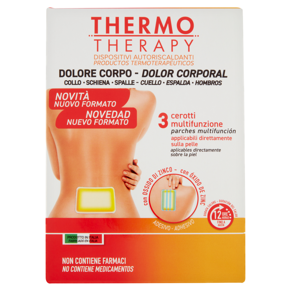 ThermoTherapy Cerotto Corpo 3 Pezzi, , large