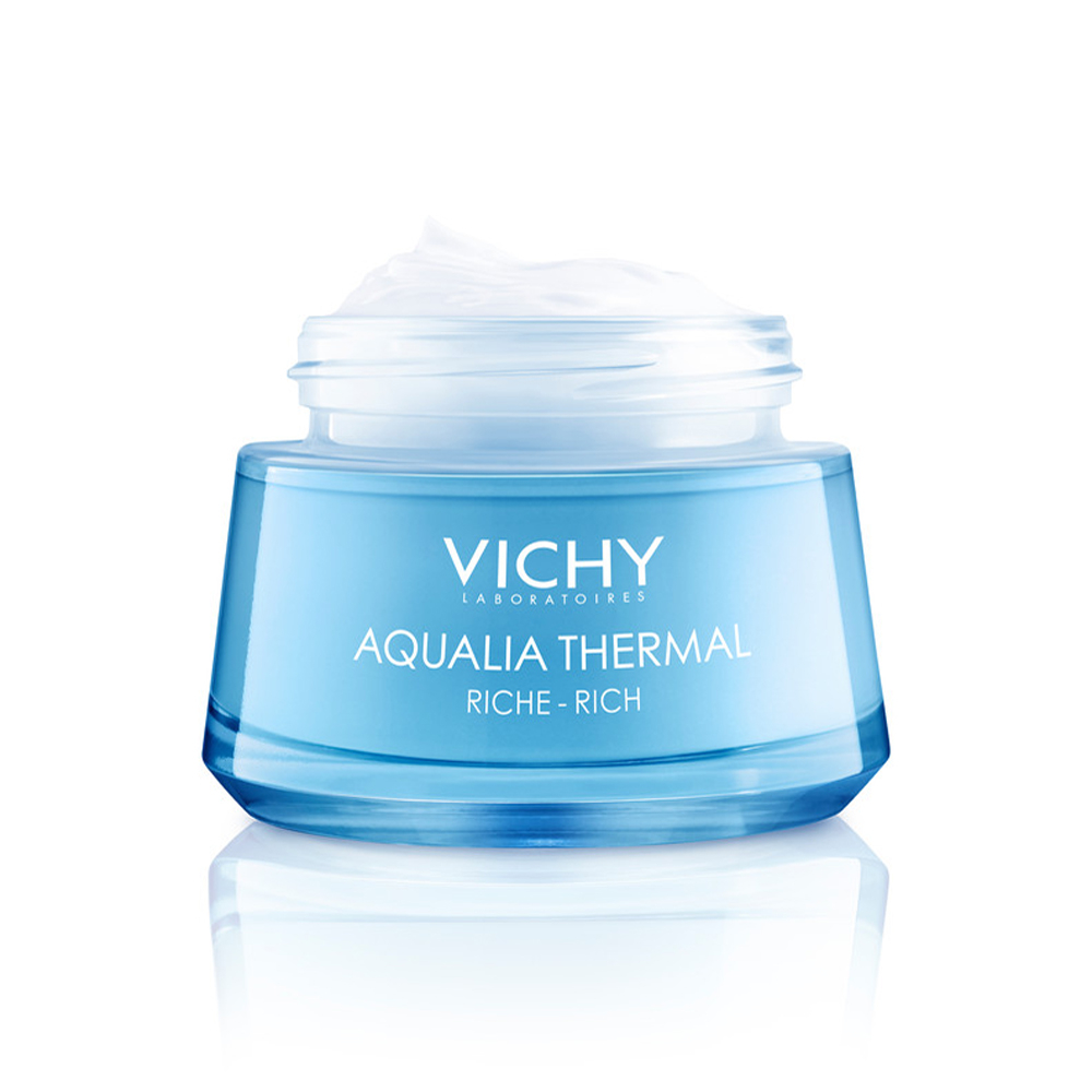 Vichy Aqualia Crema Viso Idratante Ricca 50 ml, , large