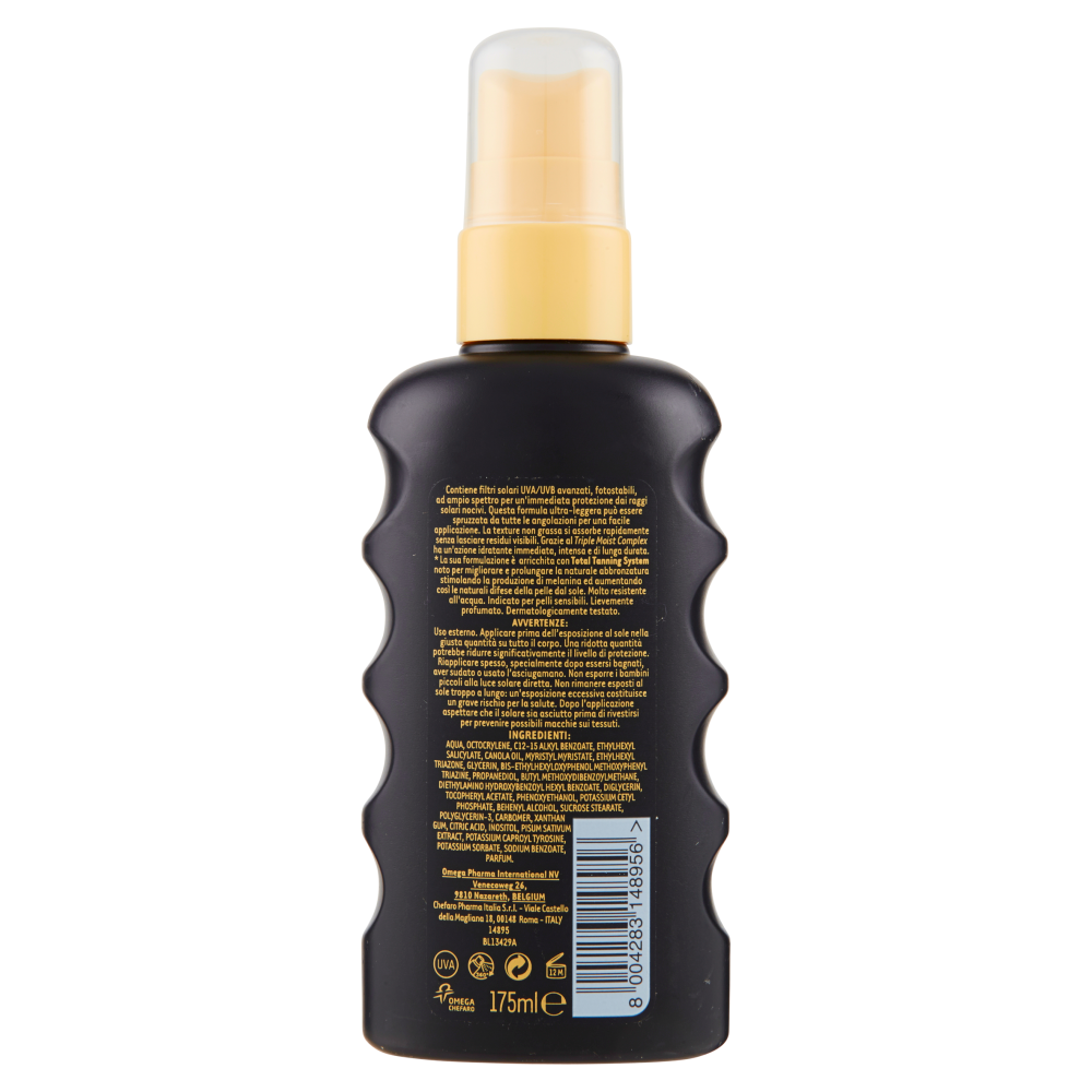 Angstrom Protect Hydraxol Latte Spray Solare Ultra Idratante Corpo Spf 15 175 ml, , large