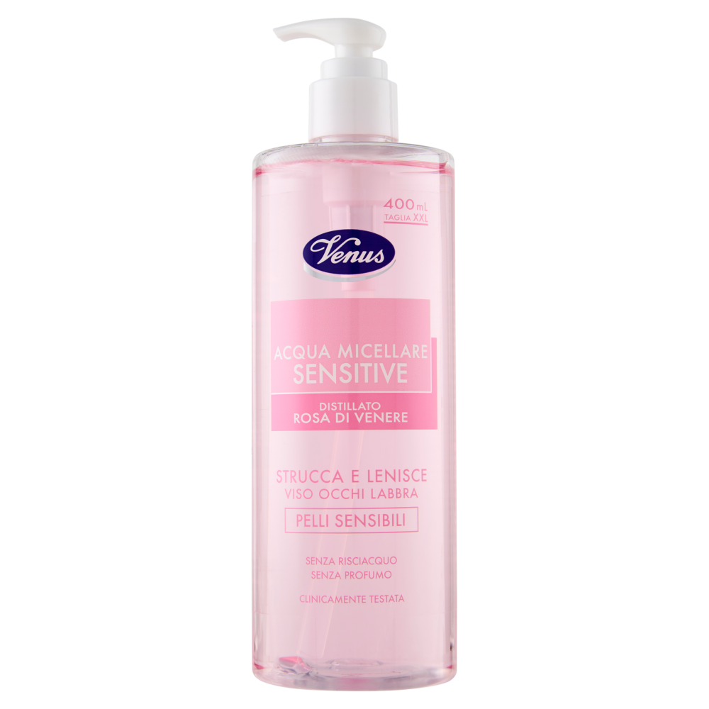 Venus Acqua Micellare Sensitive Pelli Sensibili 400 ml - - - Immagine 1