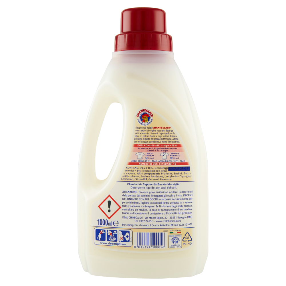 Chanteclair Sapone da Bucato Marsiglia 1000 ml, , large