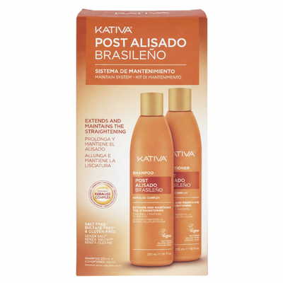 Kativa Kit Post-Stiratura Shampoo + Balsamo 225 ml
