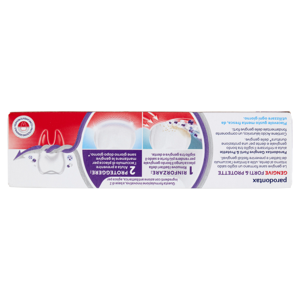 Parodontax Dentifricio Gengive Forti & Protette con Acido Ialuronico Gusto Menta Fresca 75 ml, , large