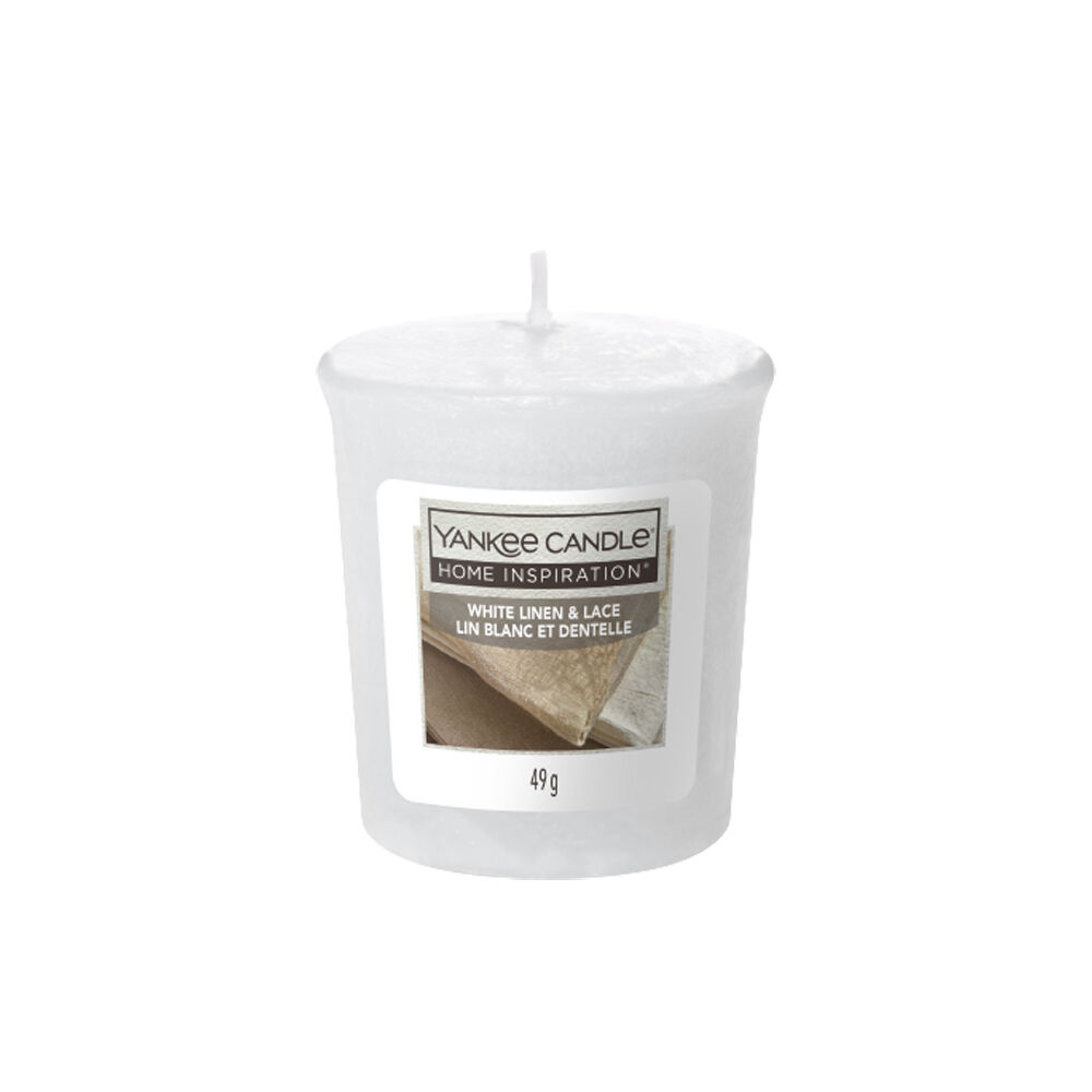 Yankee Candle White Linen & Lace Mini 49g - -