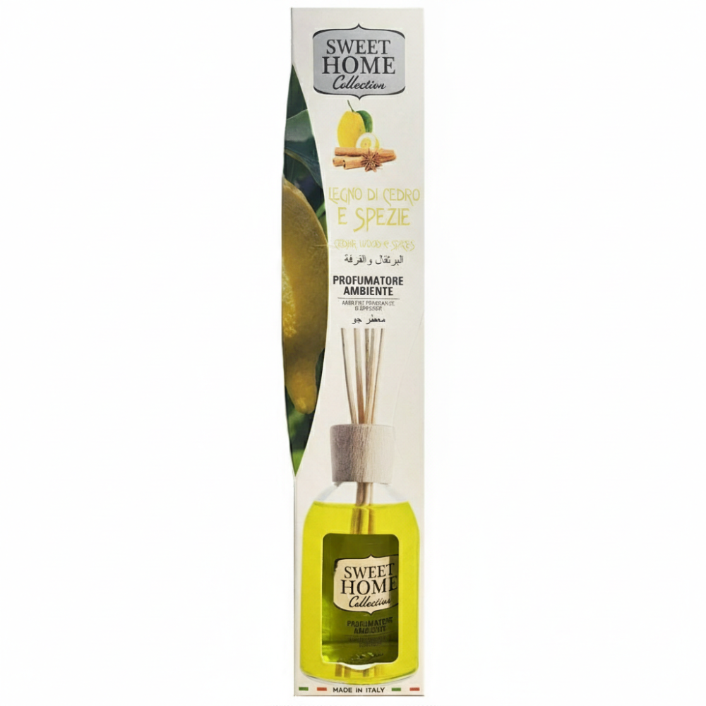 Sweet Home Profumatore Ambiente Legno di Cedro e Spezie 100 ml, , large