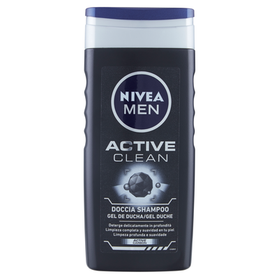 Nivea Men Active Clean Doccia Shampoo 250 ml
