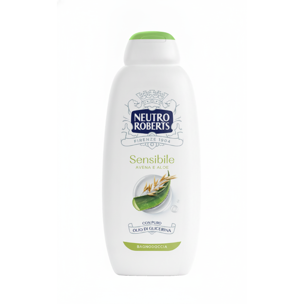 Neutro Roberts Pelle Sensibile con Avena e Aloe Bagnodoccia 450 ml - - - Immagine 1