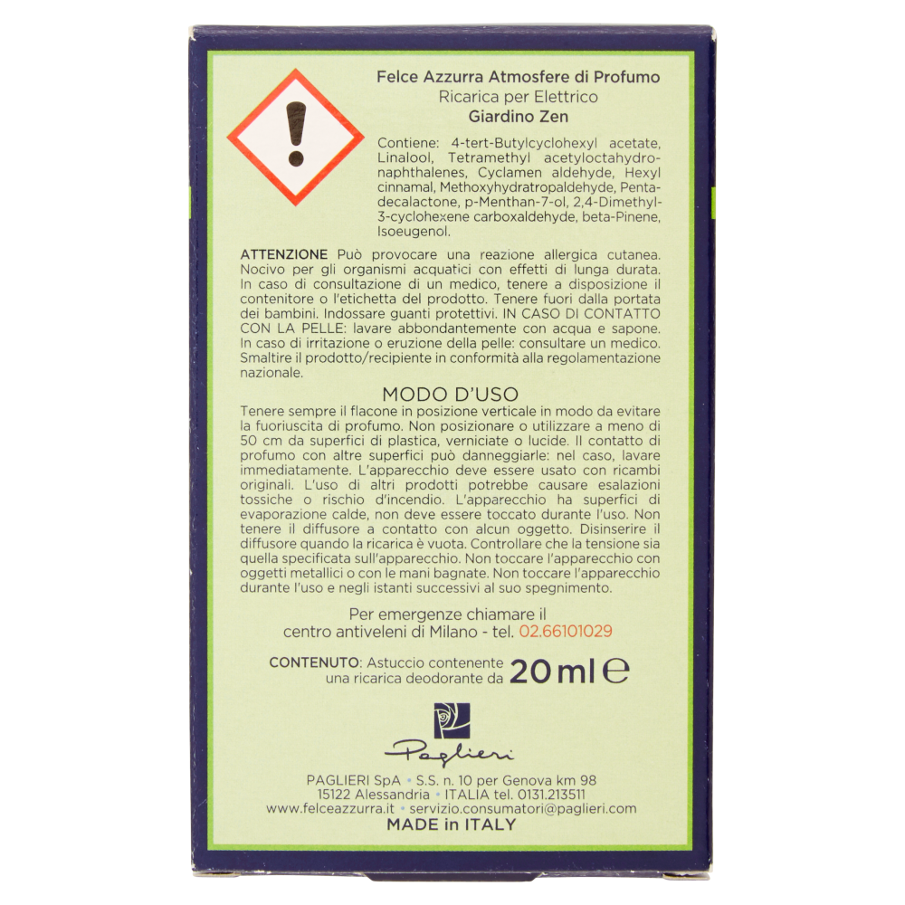 Felce Azzurra Atmosfere di Profumo Giardino Zen 20 ml, , large