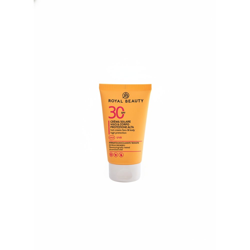 Royal Beauty Crema Solare Viso & Corpo SPF 30 | Travel Size, , large
