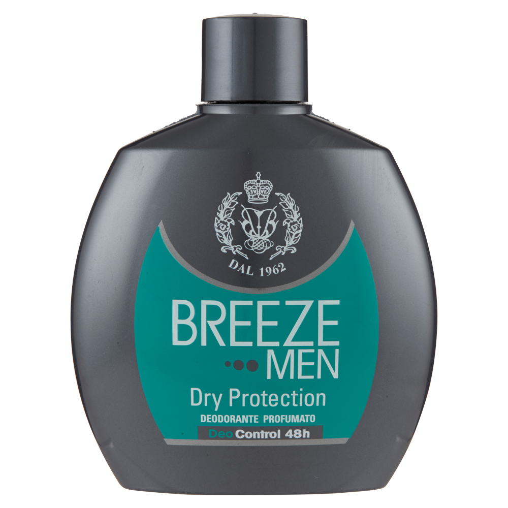 Breeze Men Dry Deodorante Squeeze 100ml, , large