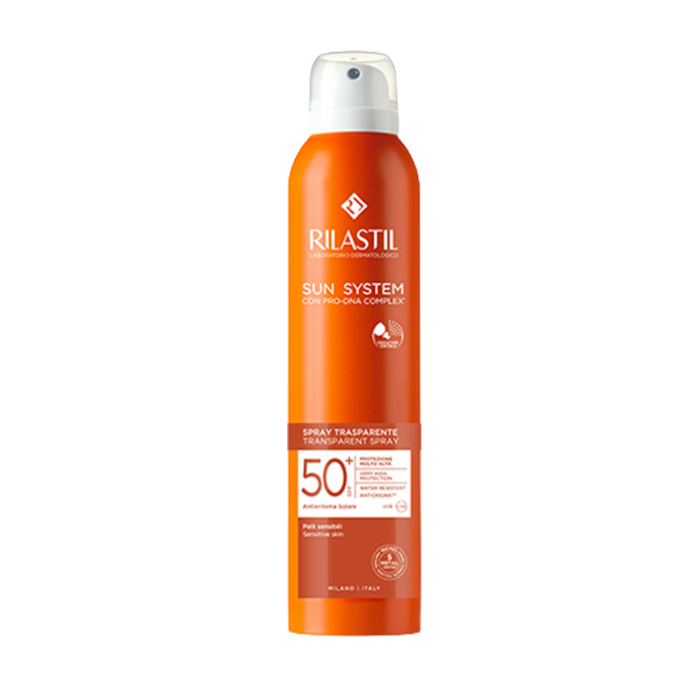 Rilastil Sun System Spray Solare Trasparente Spf 50+ Protezione Corpo 200 Ml - Immagine 12