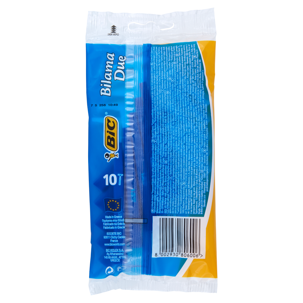 Bic Rasoio Bilama Due 10 Pezzi, , large
