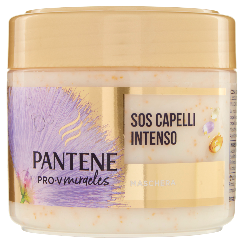 Pantene Pro-V Miracles SOS Capelli Intenso Maschera 300 ml, , large