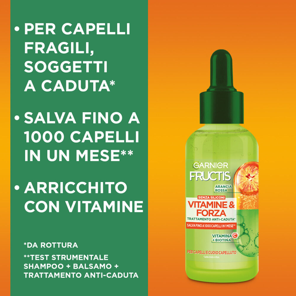 Fructis Siero Anti-Caduta Vitamine&Forza 125 ml, , large