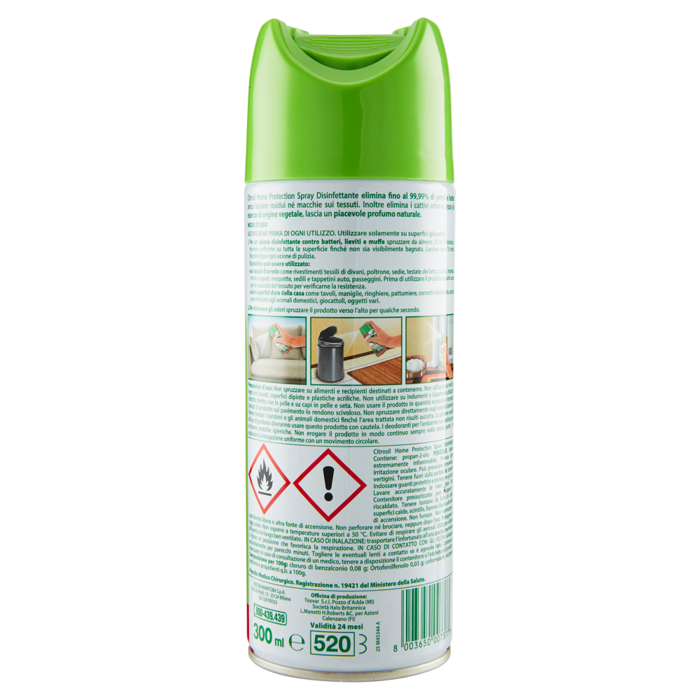 Citrosil Disinfettante con Essenze di Agrumi 300 ml, , large