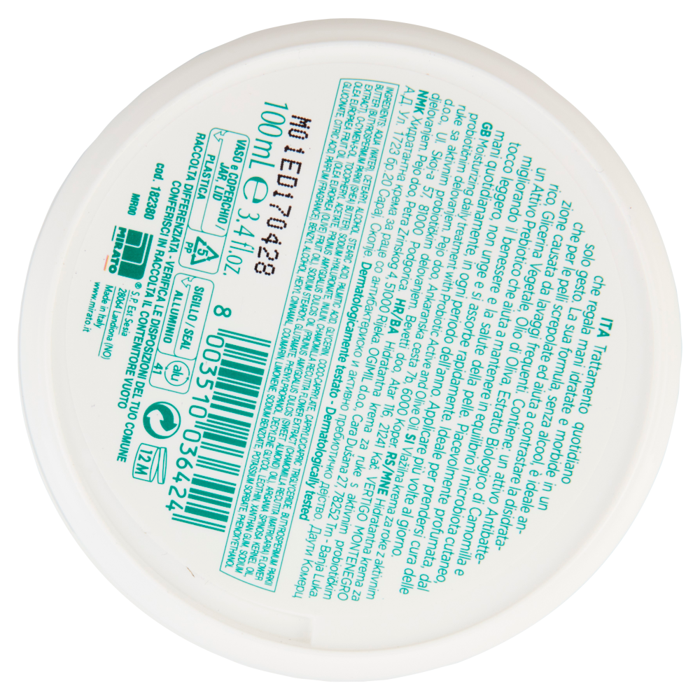 Glicemille Crema Mani Nutriente 100 ml, , large