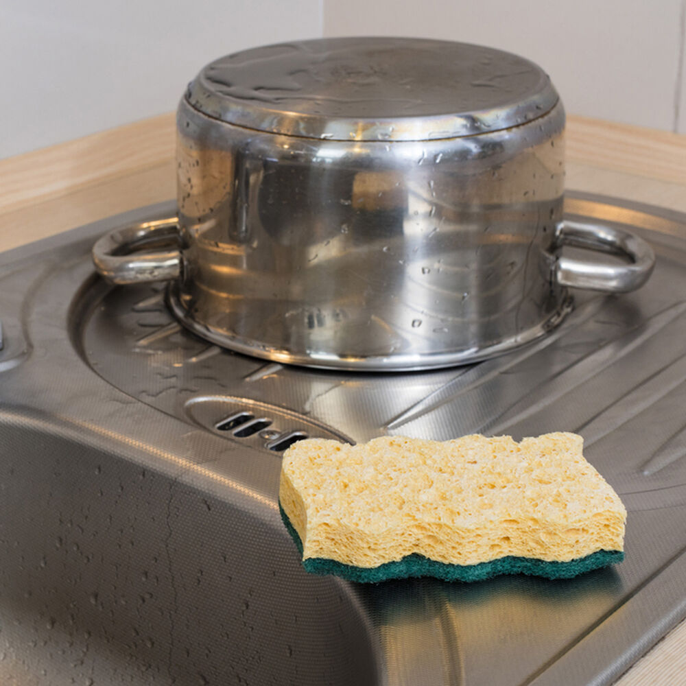 Vileda Aqua Spugna Abrasiva 2 Pezzi, , large