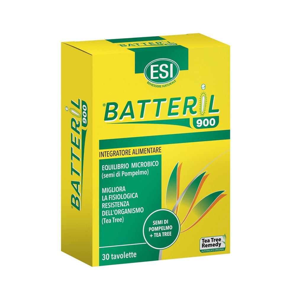 Batteril 900 Integratore Pompelmo E Tea Tree Oil 30 Tavolette - --image