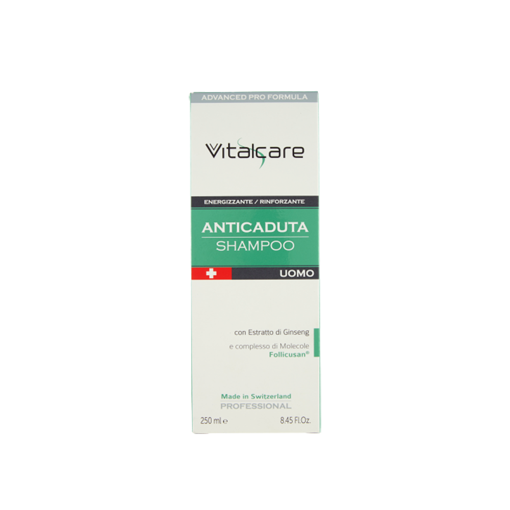 Vitalcare Professional Anticaduta Shampoo Uomo Energizzante Rinforzante 250 ml, , large