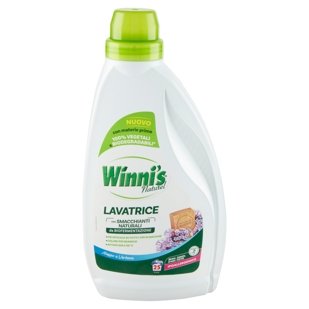Winni's Naturel Lavatrice Aleppo e Verbena 25 Lavaggi 1125ml - -