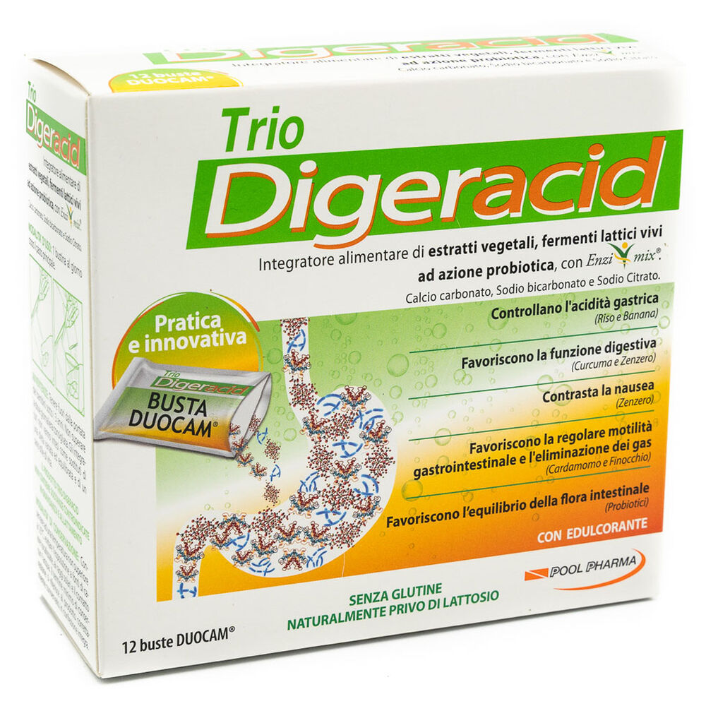 Trio Digeracid 12 Bustine, , large