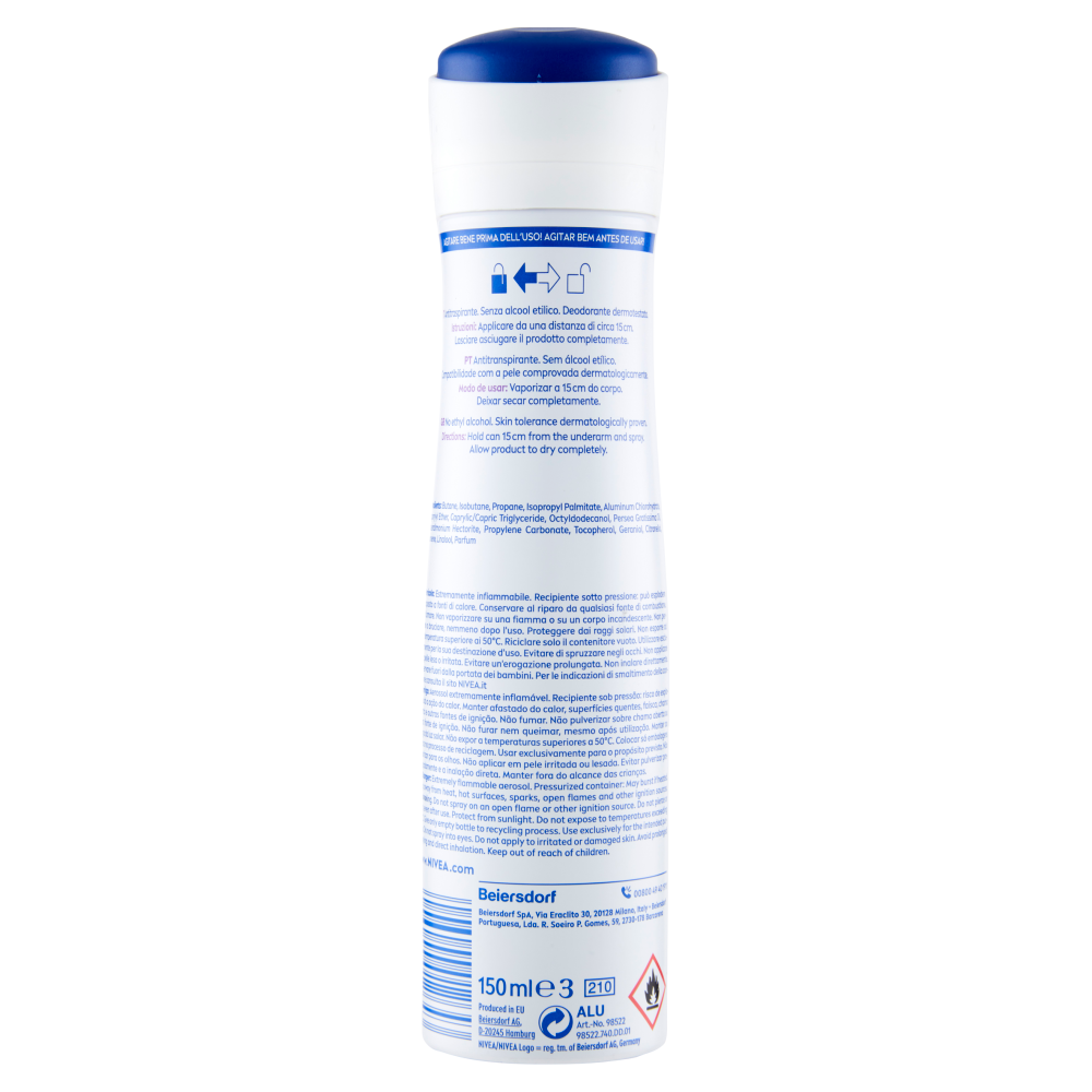 Nivea Deodorante Spray Fresh 150ml, , large